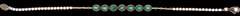 Exceptional 18kt Yellow Gold Emerald and Diamond Bracelet