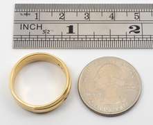 Easy to Wear 14k Man's Diamond Band