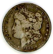 1888-O Morgan Silver Dollar