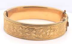 Gold Plated Bangle Bracelet