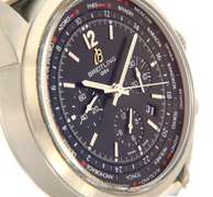 Breitling Transocean Chronograph Unitime, 46mm Steel W/Box