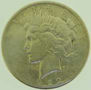 1922-S Peace Silver Dollar $1 US Coin