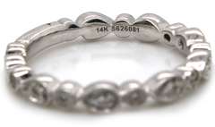 Gabriel & Co Diamond Bezel Set Band
