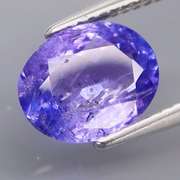 Stunning 2.38ct violet blue Tanzanite
