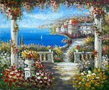 BEAUTIFUL  HAND PAINTED OIL PAINTING ON CANVAS