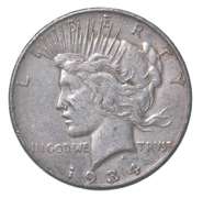 1934-S Peace Silver Dollar