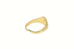 10K Yellow Gold Victorian Sim. Sapphire Blossom Baby Child's Ring