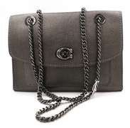 Coach Parker Leather Shoulder Bag