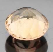 Lavish 2.49ct 8mm Imperial Topaz solitaire