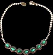 Exceptional 18kt Yellow Gold Emerald and Diamond Bracelet