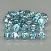Heated only! 3.90ct blue green Sapphire set