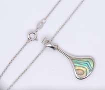 Group Lot of 2 Vintage 925 Sterling Silver Necklaces