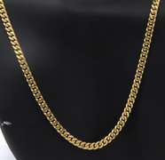 Majestic 18kt Curb Link Chain Necklace