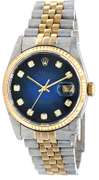Rolex Datejust Two-Tone 278273, 36mm, Aftermarket Blue Dial