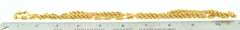 Beautiful Bead Twisted 22k Gold Hand Woven Necklace