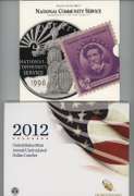 1996-S Community Service & 2012 US Mint Unc Dollar Coin Set