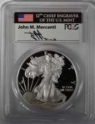 2013-W Proof American Silver Eagle PCGS PR69DCAM Mercanti Signature