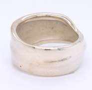 Sterling Silver Tiffany & Co Wrap Around Leaf Ring