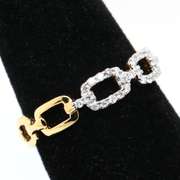 Diamond Chain Link 14kt Band