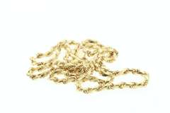 14k Gold Weaved Chain
