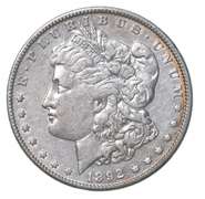 1892 Morgan Silver Dollar