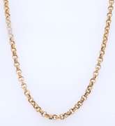 12KT Yellow Gold Filled Cable Chain Necklace