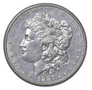 1887-S Morgan Silver Dollar
