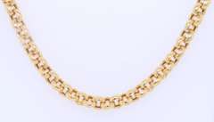 Chic 18kt Yellow Gold Fancy Link Chain Necklace