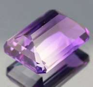 Outstanding 26.30ct boutique color created Ametrine