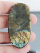 Flashing! 141.50ct Labradorite cabochon