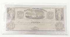 Bank Of Charleston South Carolina Sterling Silver Art Bar .925 151.3g