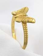 Cute 14k Butterfly Ring