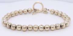 925 Sterling Silver Ball Bracelet