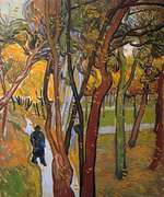 Vincent Van Gogh, The Walk: Falling Leaves