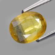 Rich canary yellow 1.72ct Sapphire