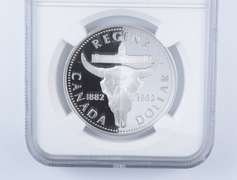 PF70 UCAM 1982 Canada $1 Silver - Regina Centennial - Graded NGC
