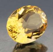 Stunning untreated Golden Beryl weighing 1.90 carats