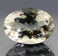 Brilliant 5.79ct platinum green Amethyst