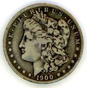 1900 Morgan Silver Dollar