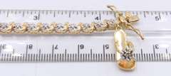 Group Lot of 3 Vintage Sterling Silver Cubic Zirconia Bracelets