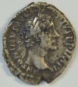 Scarce Antoninus Pius Roman Silver Denarius, 138-141 AD