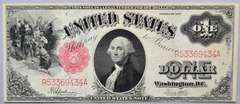 $1 Series of 1917 Landing Of Columbus Note