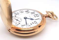 Elgin Gold Plated Automatic Pocket Watch