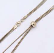 Group Lot of 3 Vintage Sterling Silver Necklaces
