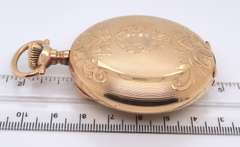Elgin Gold Plated Automatic Pocket Watch