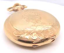 Elgin Gold Plated Automatic Pocket Watch