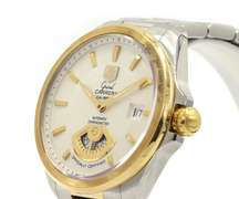 Tag Heuer Grand Carrera Two Tone WAV515B, 40mm Watch