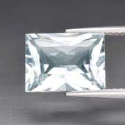 Breath taking 4.89ct superbly cut diamond white Topaz