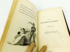 1801 Pleasures of Memory Antique Poetry Book