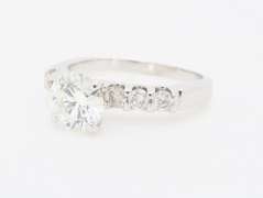 Classic 1.32CTW Diamond Engagement Ring